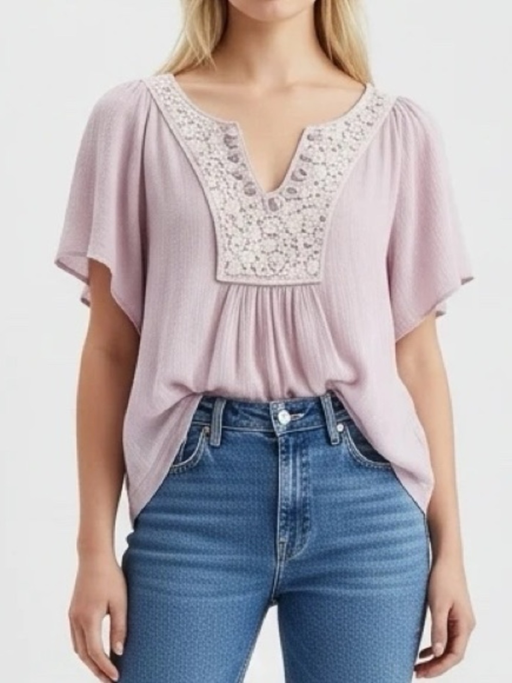 Rebecca Taylor Purple Blouse